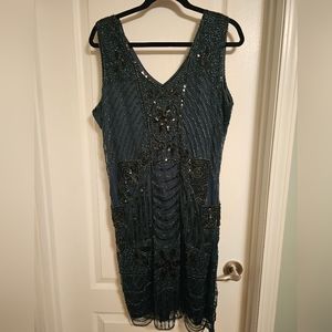 Fun Flapper Dress, Size Large